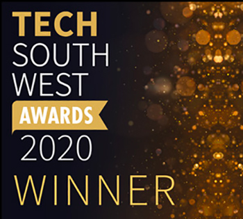 Tech South West Winner badge 2020