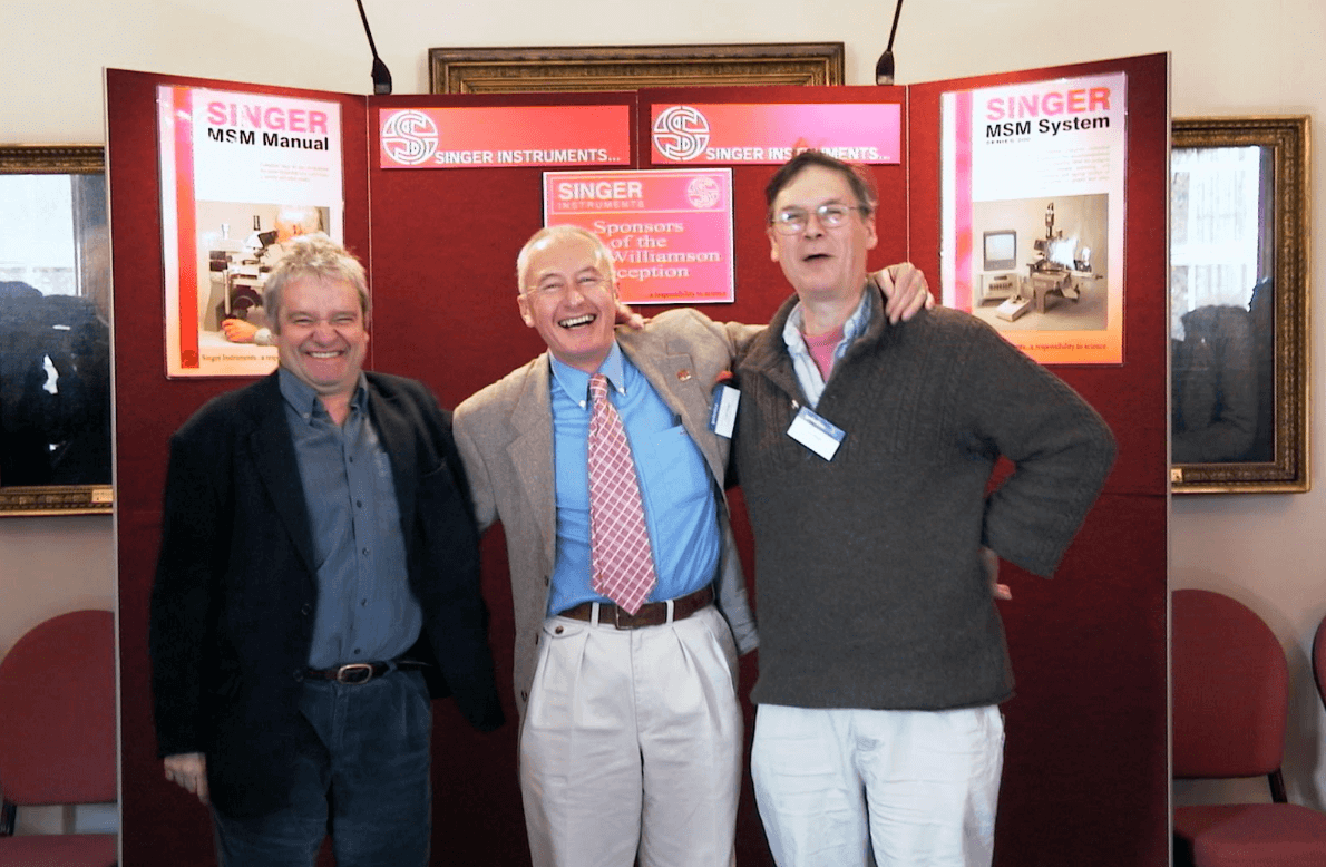 L-R: Paul Nurse, Carl Singer, Tim Hunt