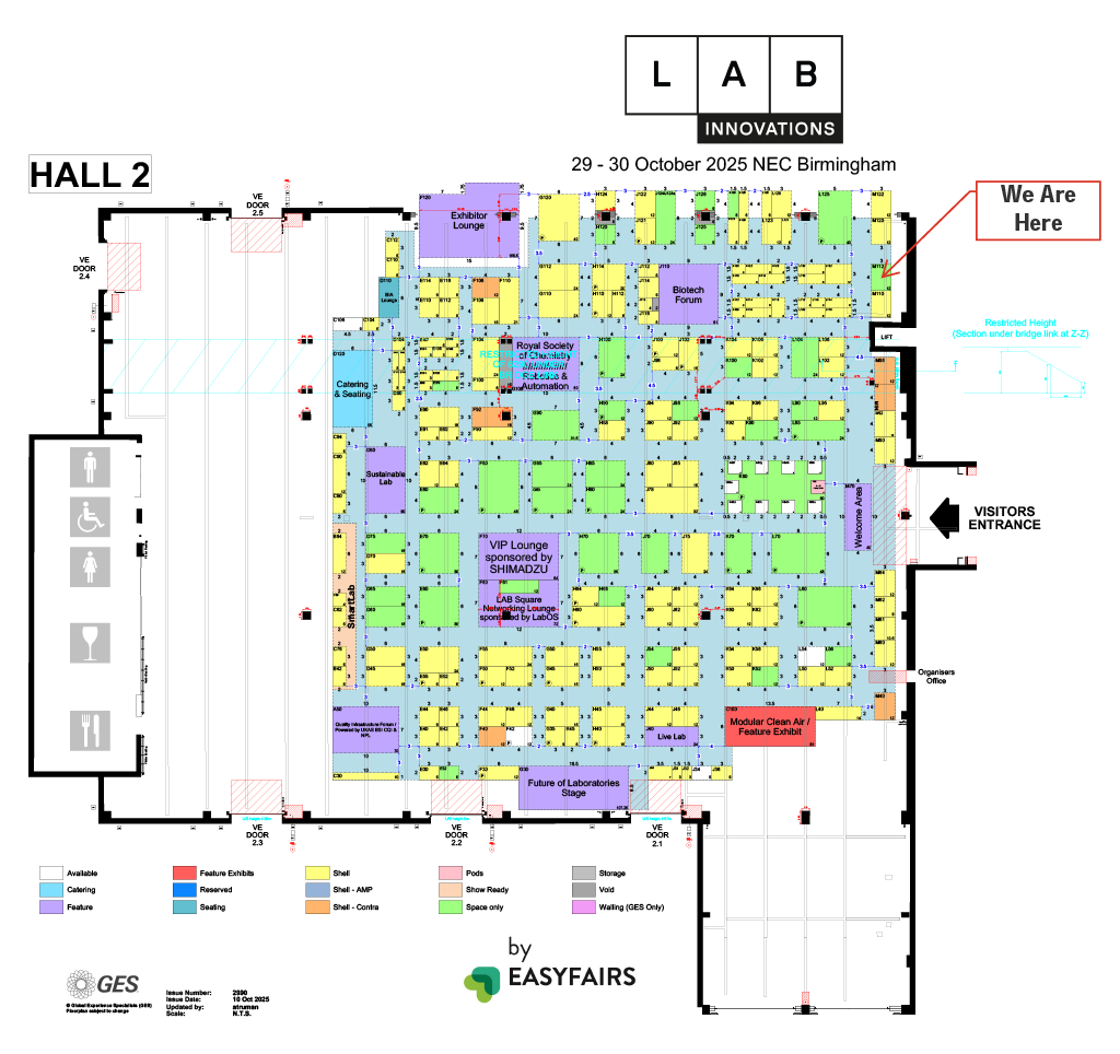 Lab innovations Festo booth location