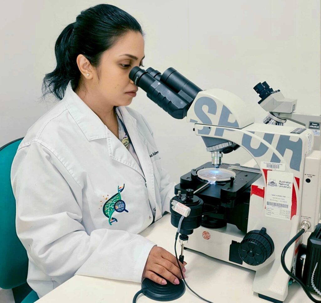 Shanali uses the SporePlay+ to dissect yeast tetrads in order to make a better non alcoholic beer.